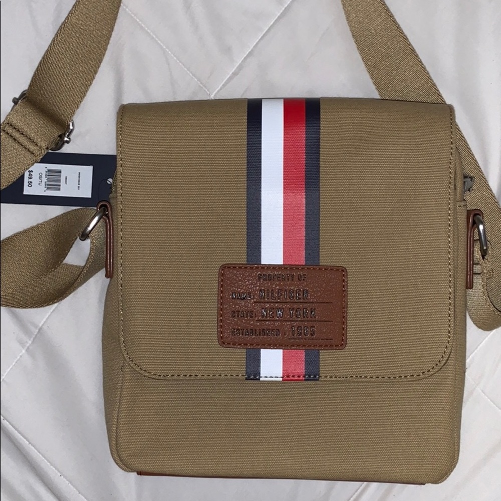 Tommy Hilfiger Canvas Crossbody Satchel